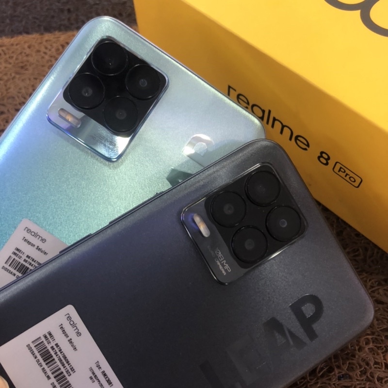 realme 8 pro ram 8gb second bekas pakai fullset original