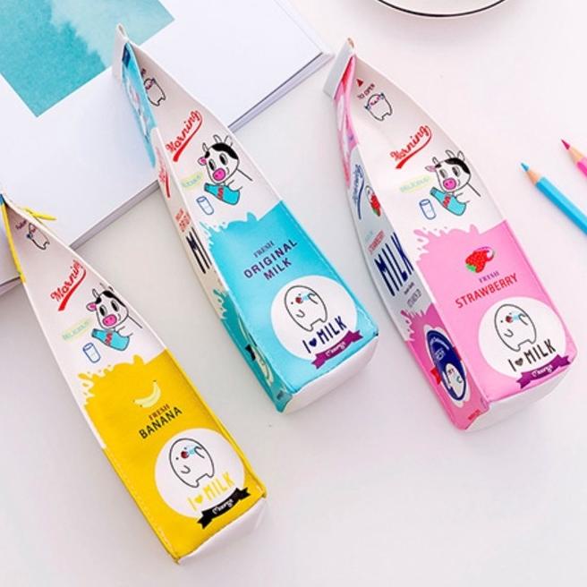 

✹Big Sale✤➯ Tempat Pensil Alat Tulis Model Kotak Susu Tepak Serbaguna Import HN001 51 ➯
