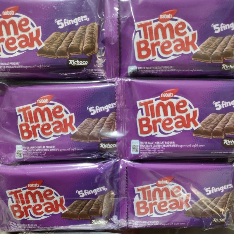 Jual Nabati Time Break Wafer Timebreak Salut Isi Pcs Shopee Indonesia