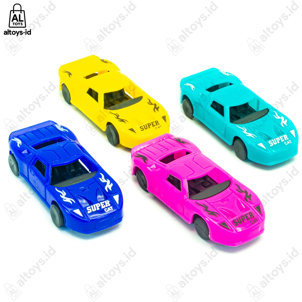 Mainan Mobil Balap Speed Car / Dream Car Mini Sport Car Set 4Pcs Murah