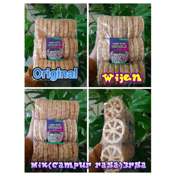 

kue kembang goyang ada 3 rasa ory,wijen dan kacang