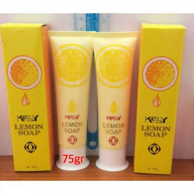 Kelly Sabun Lemon Soap Perawatan Wajah 75 Gram Shopee Indonesia