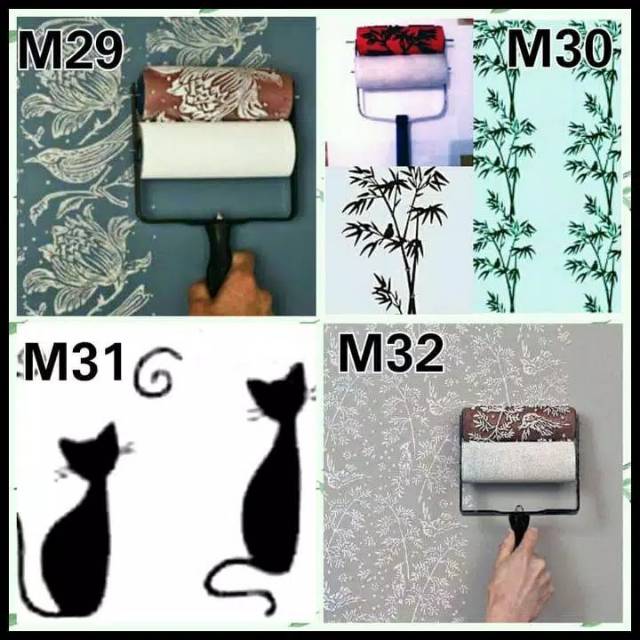 Roll cat motif m29-m32