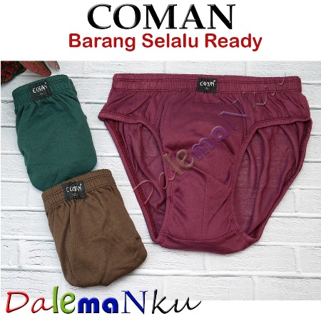 { Best Produk Terlaris} Celana Dalam Pria COMAN ISI 4 PCS