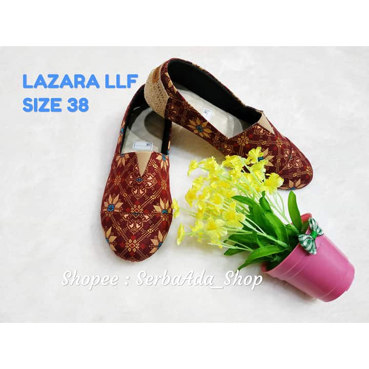 Sepatu Wanita Motif Slip On Lazara LLS 01 - F