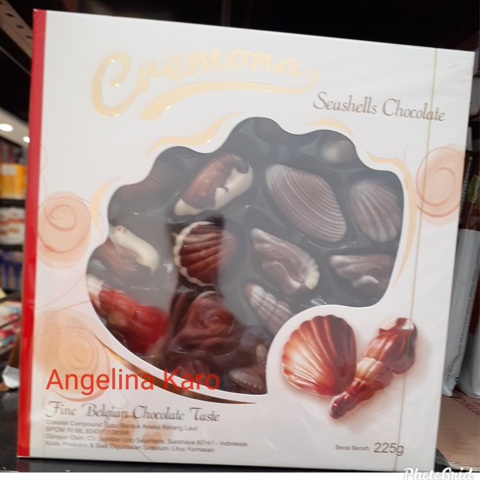 

Produk Terbaru - Cremona Seashells Chocolate Belgian-Chocolate Import