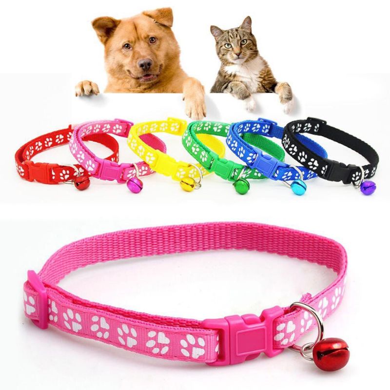 Kalung Kucing Lonceng Hewan Peliharaan Tali Leher Anjing Kecil Lonceng Pet Collar Dog