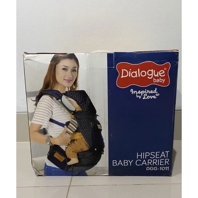 Dialogue Baby Gendongan Hipseat Denim Bintik (DGG-1011)