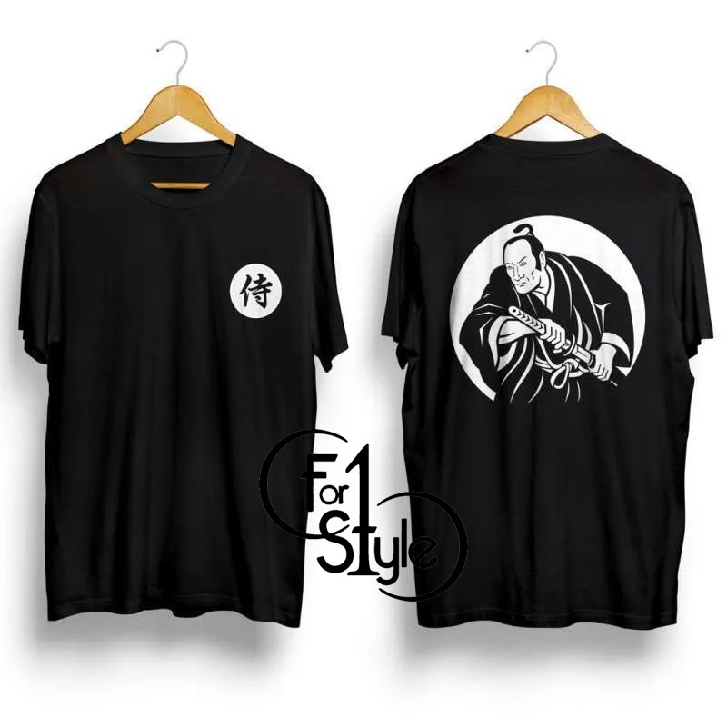 Kaos SAMURAI JEPANG EDO KENSHI BUSHI KATANA JAPANESE CULTURE SHIRT AHLI PEDANG ANIME