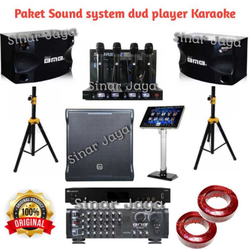 Jual Paket Sound System Dvd Player Karaoke Android | Shopee Indonesia