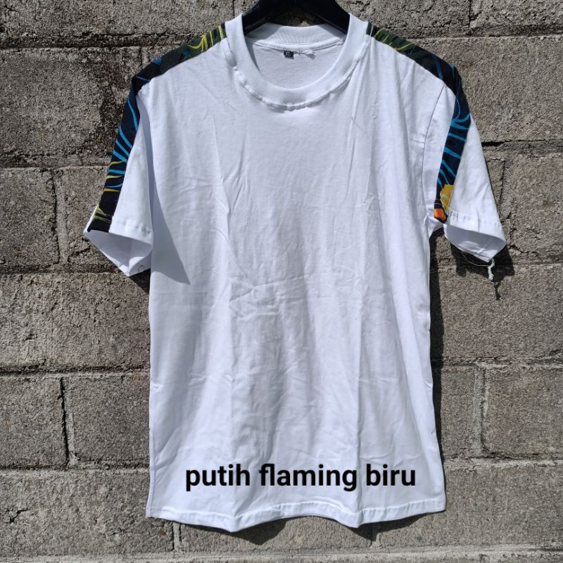 kaos kombinasi flaming size S-5XL