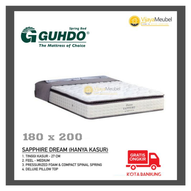 Kasur Springbed Guhdo Sappire dream 180 x 200