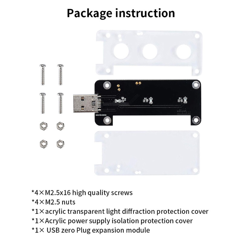 Kit Modul Breakout Ekspanding Dongle USB btsg Papan Addon USB Untuk Raspberry Pi Zero f