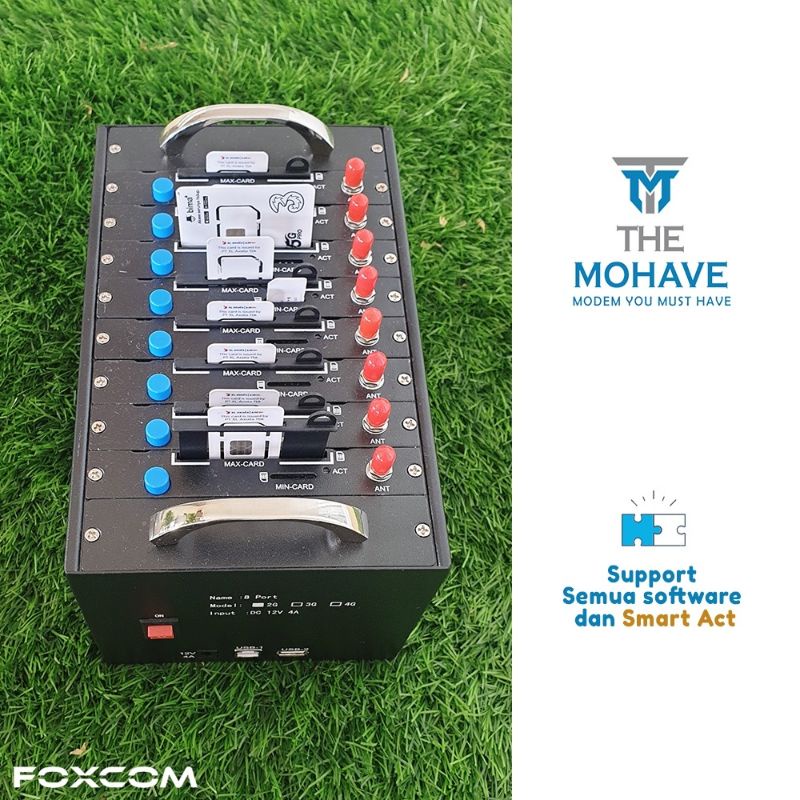 Modem Pool 8 port FOXCOM M26