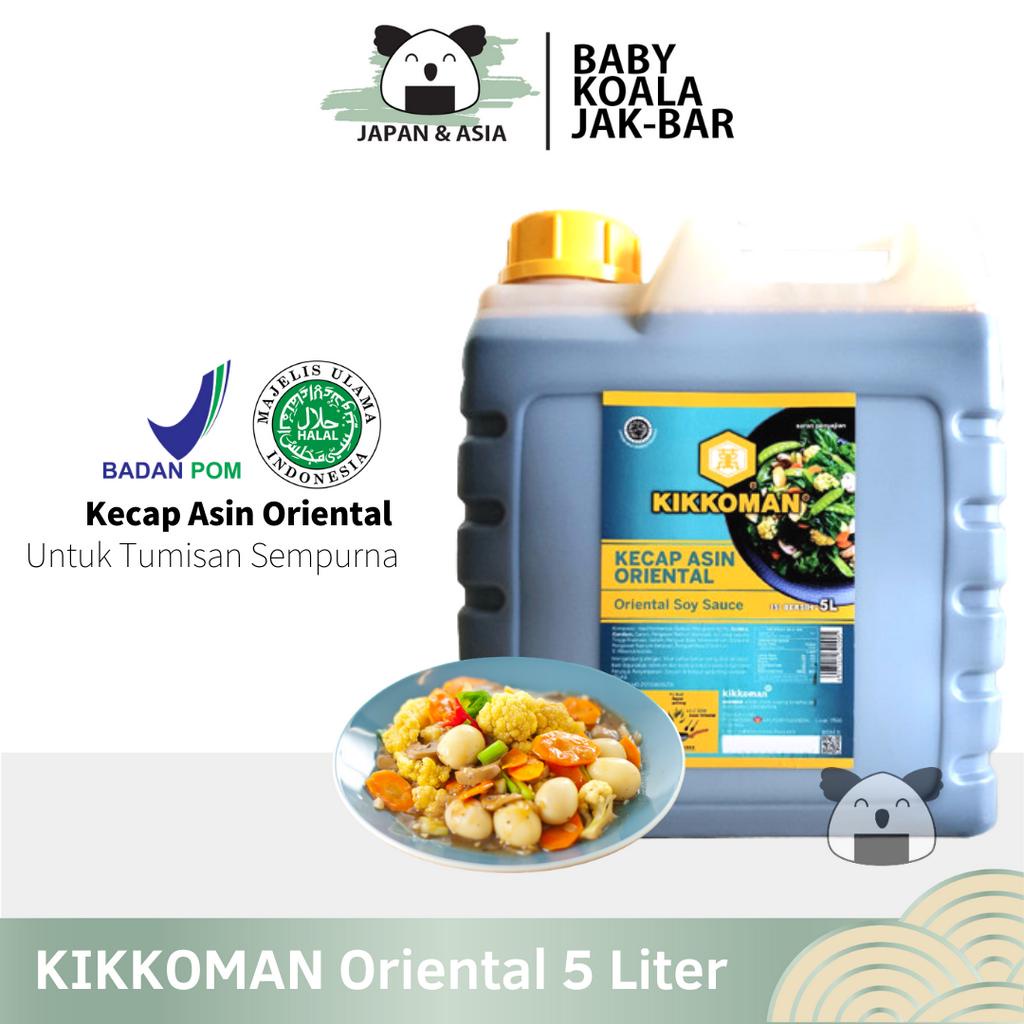 

KIKKOMAN Oriental Soy Sauce 5 L Halal..