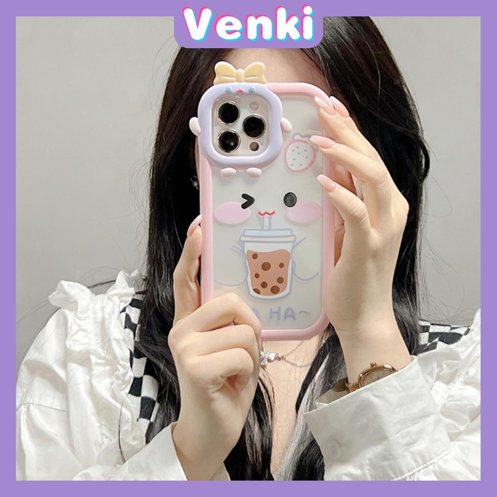 iPhone Case Silicone Soft Case Clear Case Airbag Shockproof Protection Camera Shiny Hand Feel Cartoon Cute Compatible For iPhone 11 Pro Max 13 Pro Max 12 Pro Max 7Plus xr XS Max