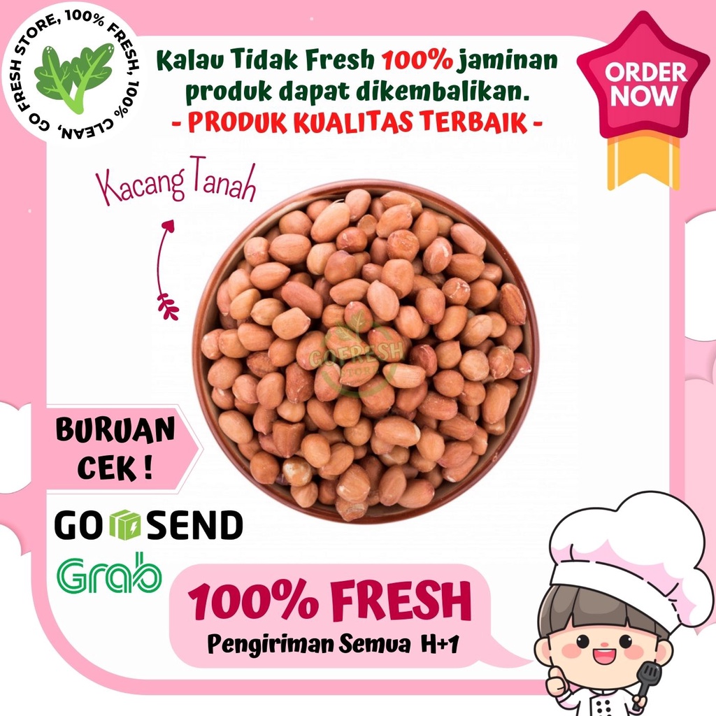 

KACANG TANAH KEMASAN SAYUR SAYURAN FRESH 500 GRAM