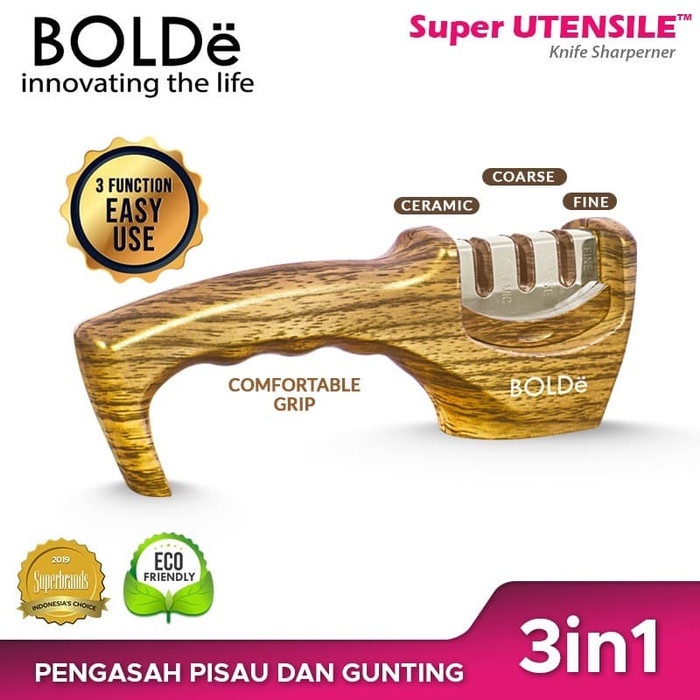 Alat Pengasah Pisau BOLDe Super Utensil Knife Sharpener