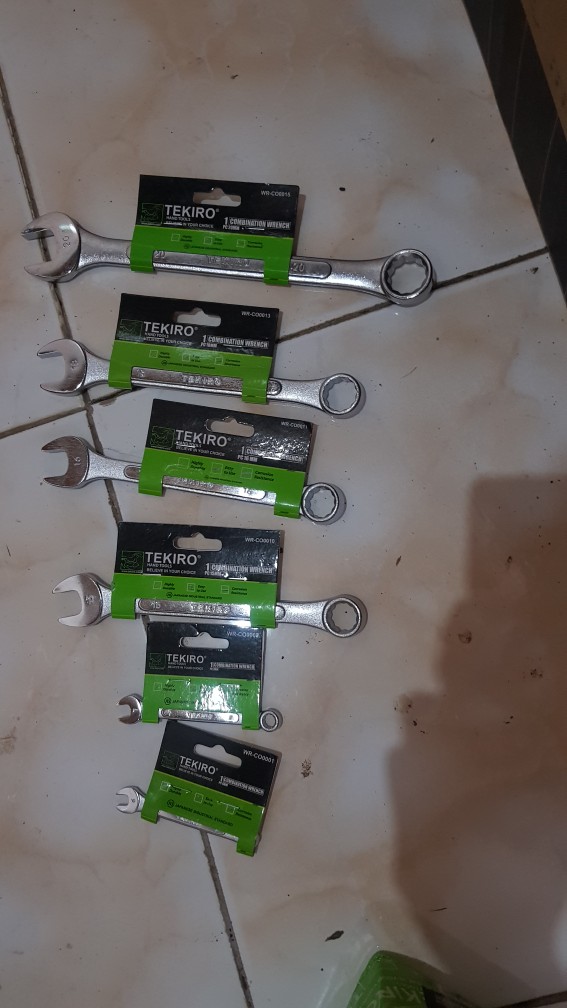 Tekiro Combination Wrench 20 Mm / Kunci Ring Pas 20 Mm Tekiro