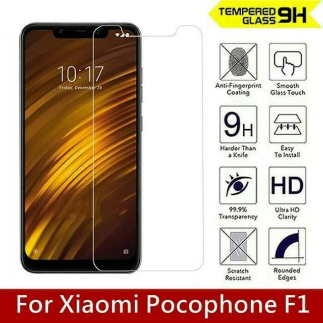 Tempered glass 0,25 ml xiaomi pocophone F1