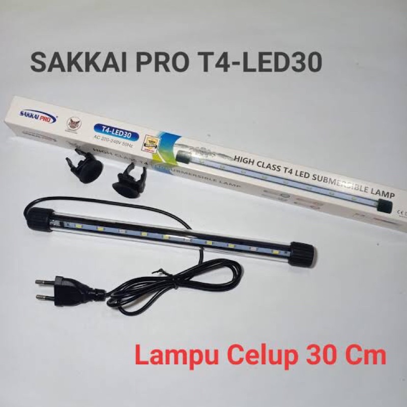 Lampu Led aquarium SAKKAI PRO T4-LED 30