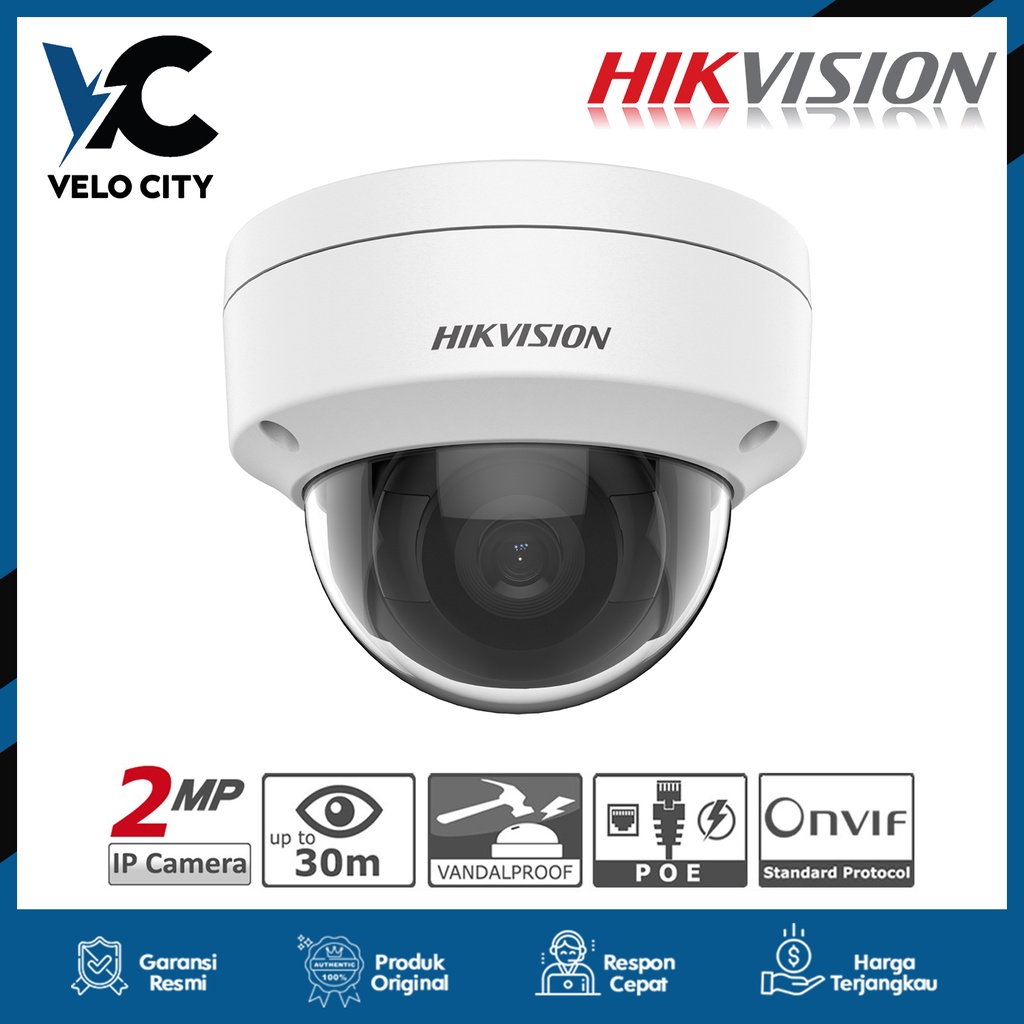 CCTV HIKVISION Dome Indoor  2MP DS-2CD1121-I Hik Vision DS 2CD1121I - Garansi 2th