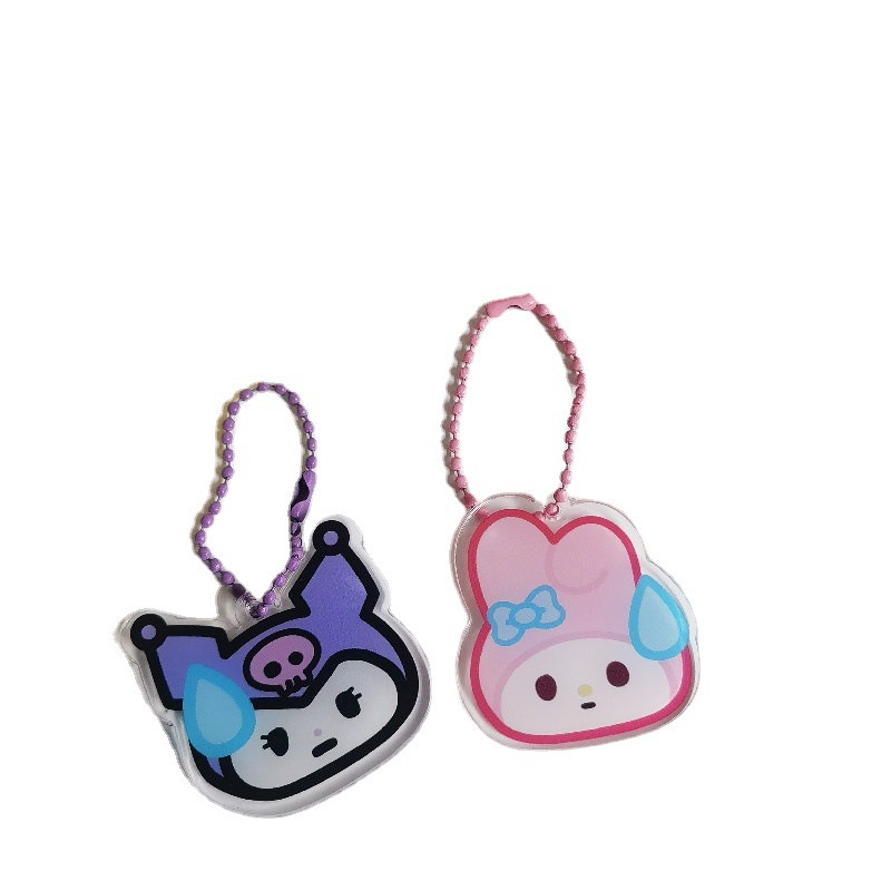 Gantungan Kunci Desain Kartun My Melody Sanrio Bahan Akrilik Untuk Tas Wanita