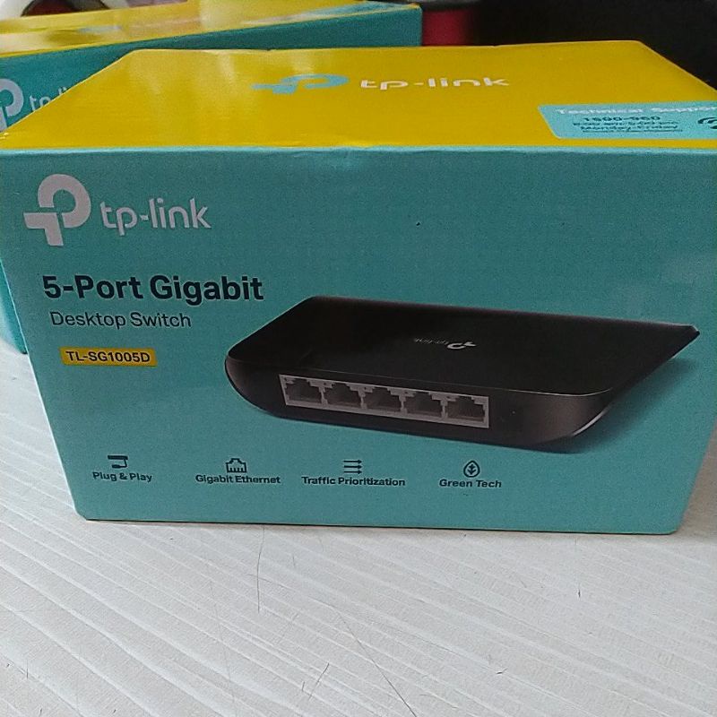 SWITCH HUB TP LINK 5 PORT GIGABIT