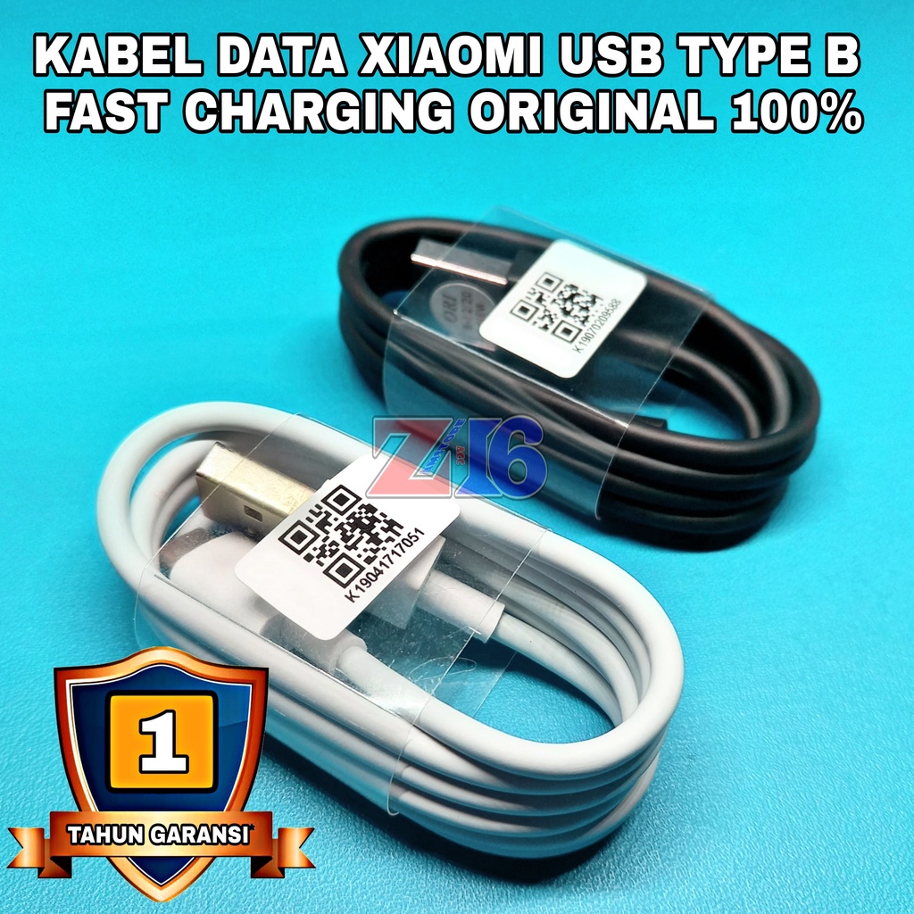kabel data xiomi siomi note 5 5a prime micro usb type B original 100%