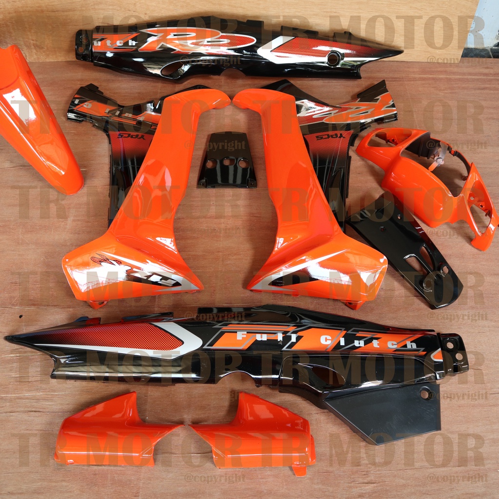 Cover Body Fizr F1zr Full Clutch Orange 2001 Full Set Halus Cover Bodi Yamaha Fiz r