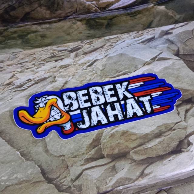Sticker printing herex Bebek Jahat