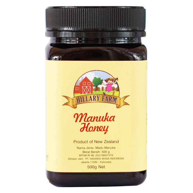 Hillary Farm Manuka Honey Madu New Zealand BPOM 500gram