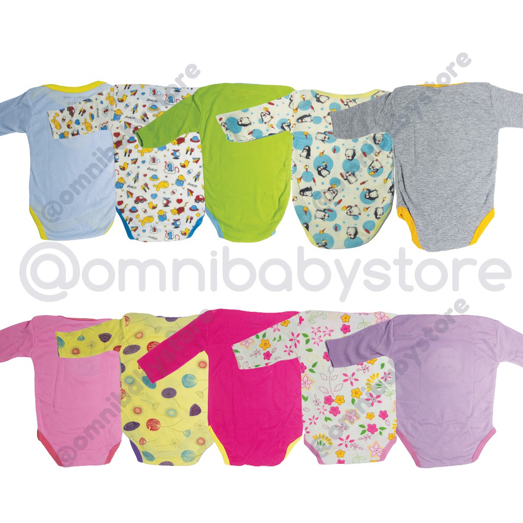 cotton's mill jumper lengan panjang bayi laki-laki/bayi perempuan 5in1 (SNI)