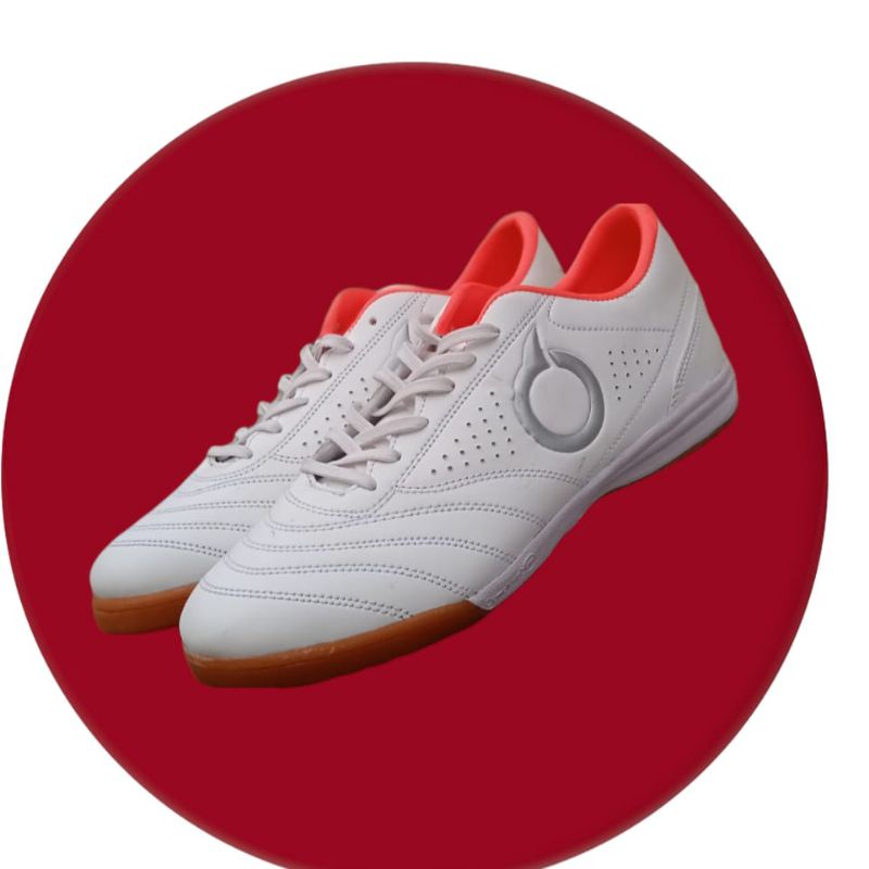 sepatu futsal Ortuseight putih tali/ sepatu olahraga pria futsal
