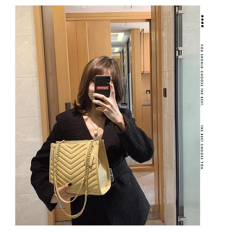 BJ42737 - BEIGE/BLACK/BLUE/RED/YELLOW - TAS BAHU SHOULDERBAG SLEMPANG TALI RANTAI IMPORT TAS WANITA FASHION IMPORT MODIS ELEGAN TERMURAH TERLARIS TERBARU BAGSTORE JAKARTA TAS BATAM BQ2737 LT1083 CR7178 ELJ5850 JT045