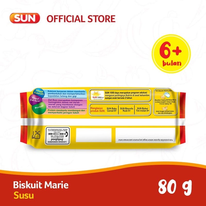 

Wafer-Biskuit- Sun Marie Biscuit 80 Gr X 1 Pcs -Biskuit-Wafer.