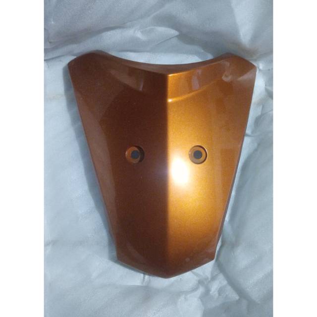 Panel - Dasi Depan - Tameng - Tebeng - Cover Depan Supra X 125 Original AHM Orange Cokelat