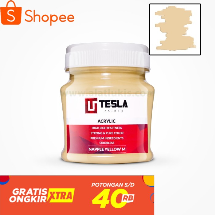 

Tesla 125 ml Napples Yellow Medium