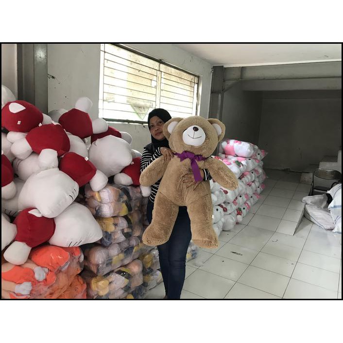 Boneka Teddy Bear Beruang Ff Besar Jumbo 85Cm