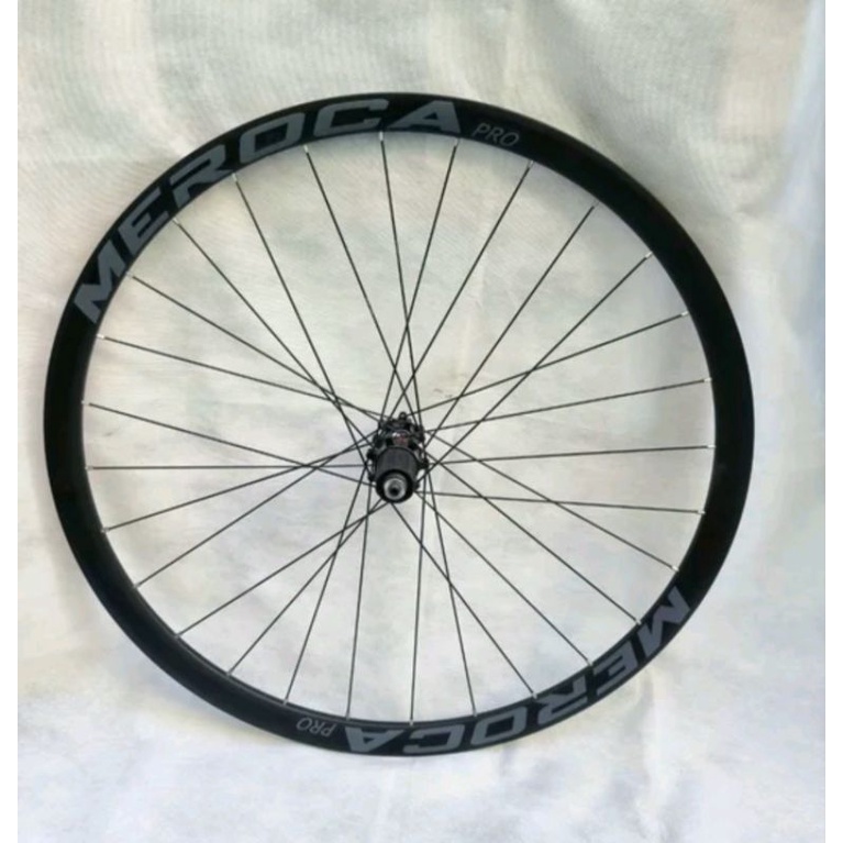 Meroca Wheelset 700C Disc Brake Wheel Set Sepeda Roadbike 700 C