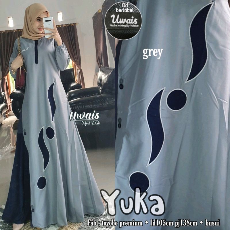 Yuka Gamis Toyobo LD 105 ori by Uwais