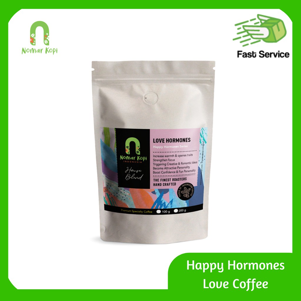 

Biji Kopi Blend Hormon Cinta Oxytoxin 200 gr