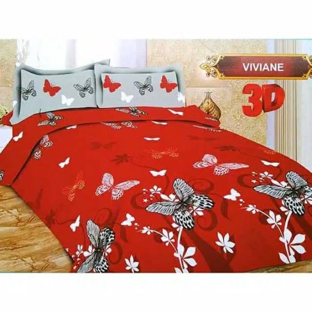 Sprei BONITA MAUREEN/MESSI/SHEILA/LOVELY WEDDING/VIVIANE (uk. King 180/Queen 160)