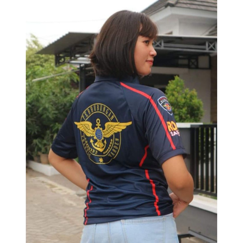 kaos dishub berkerah