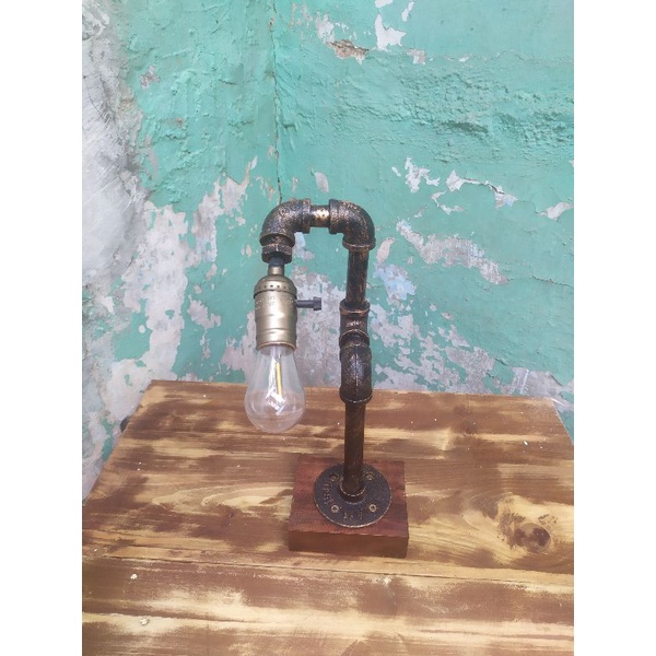Industrial Lamp Desk Lampu Meja Vintage Retro