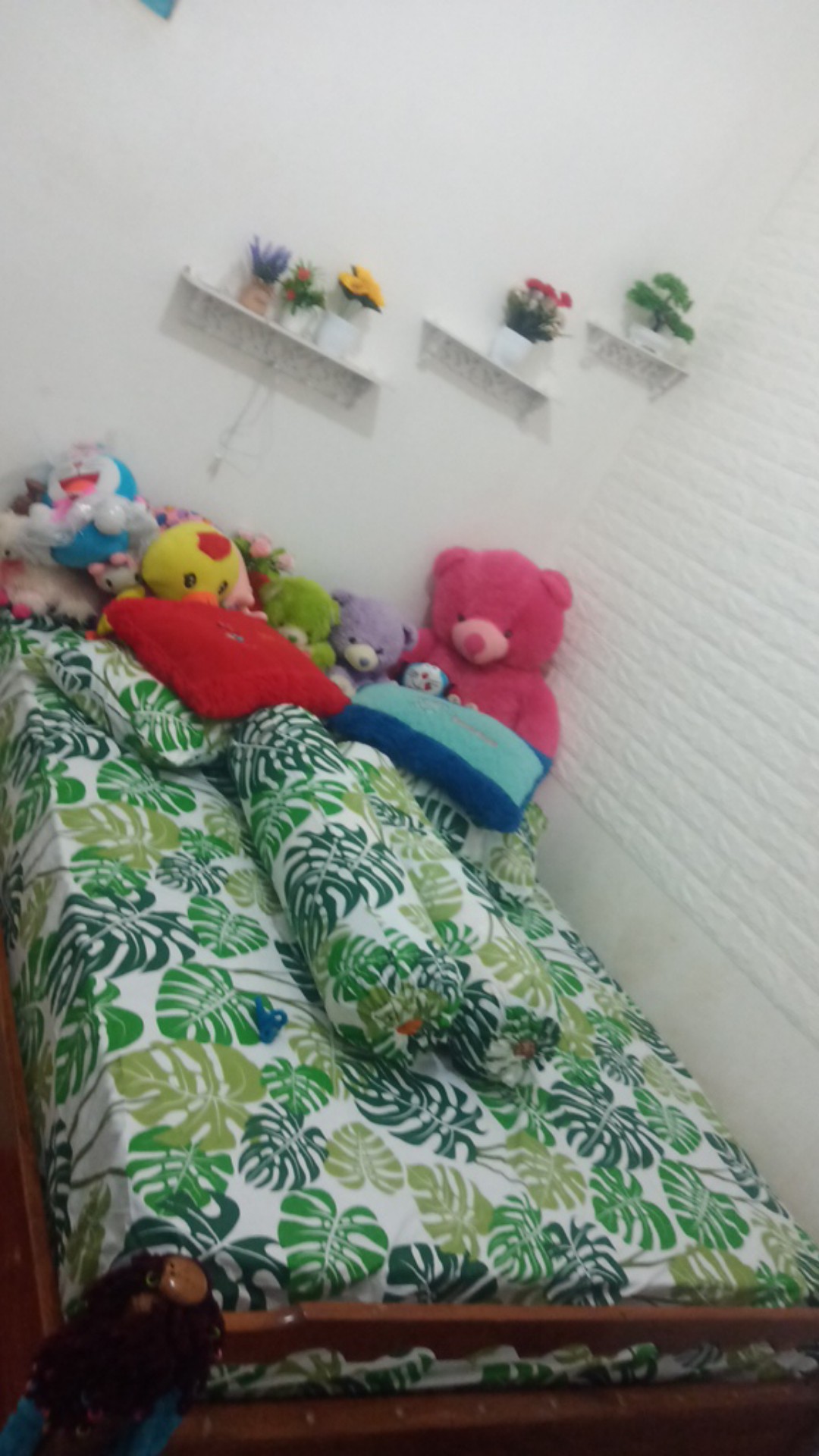 Sprei Motif Monstera Dll Katun Lokal Esra Uk King Queen & Single 180x200 160x200 120x200 100x200 Dll