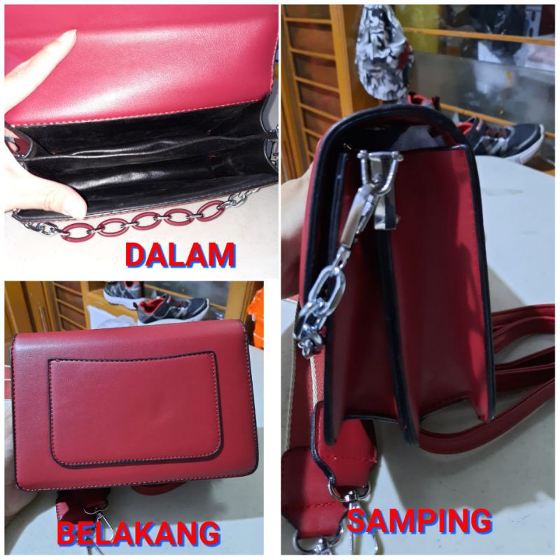 Tas fashion ck 528 import 3 tali &amp; 7060-1 import 2 tali  handbags selempang