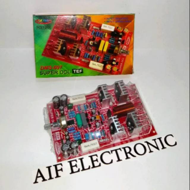 Kit Driver Power Amplifier SUPER OCL TEF DMS-097