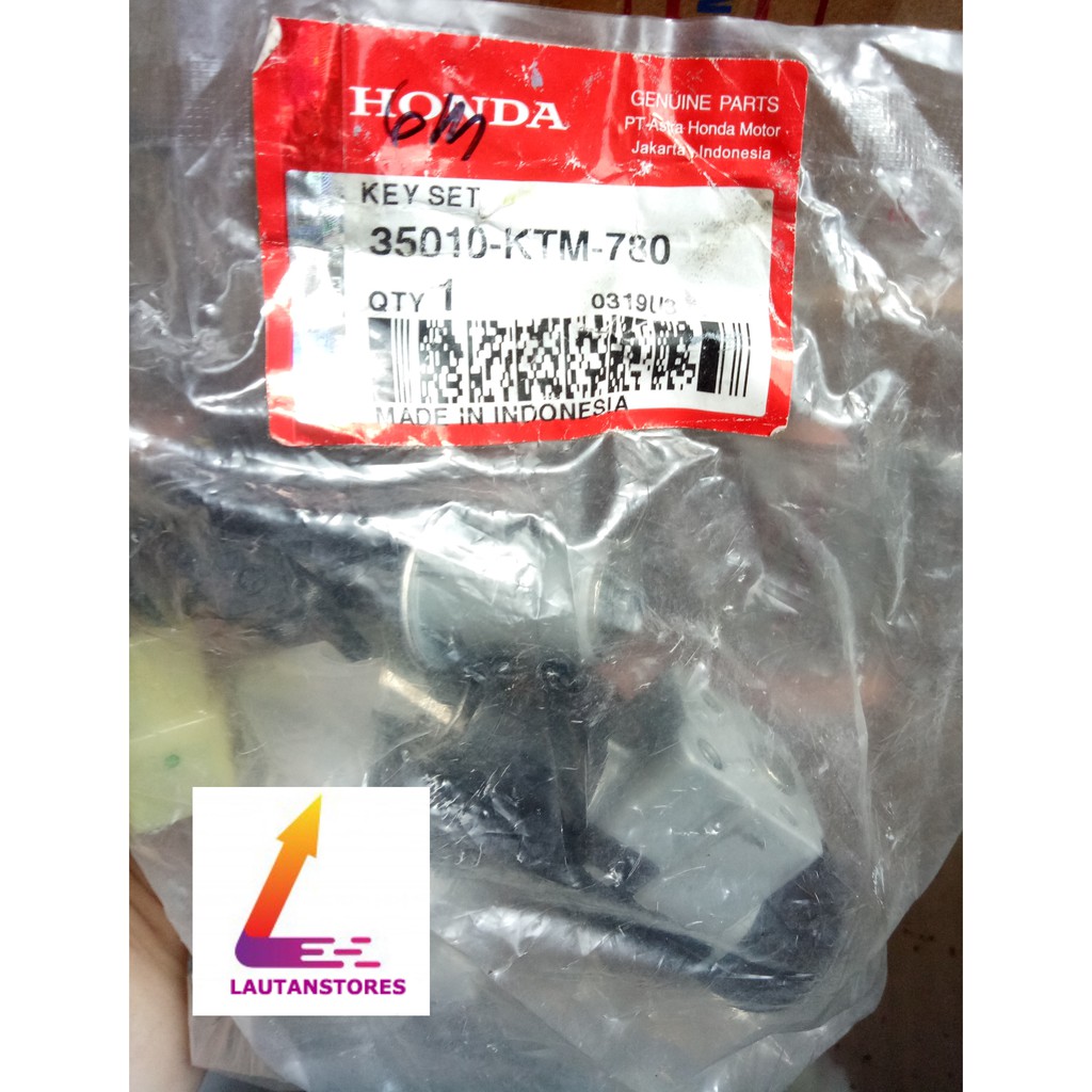 35010-KTM-780 Key Set Supra X 125 Lama Injeksi