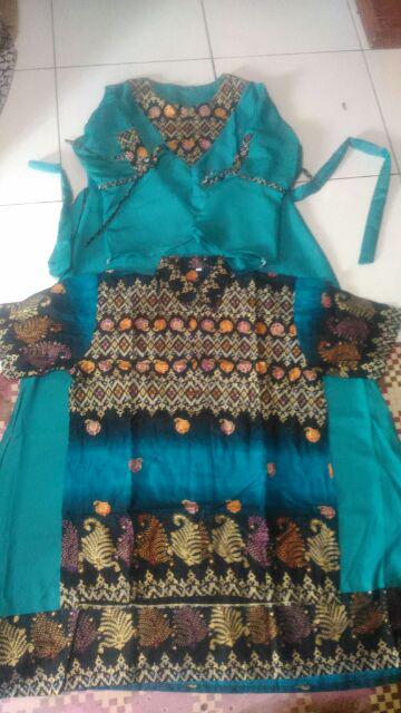 Maura Couple - Sania Ruffle Batik Couple Ori Ndoro Jowi Dnt Garansi Termurah Di Shopee